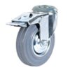 Rotary Rotary Gray with brake in the base of hole & bearings - 00748