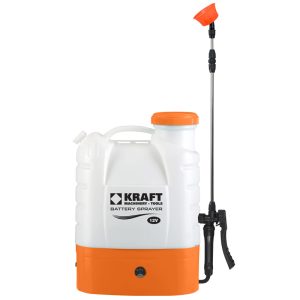 KRAFT : ΨΕΚΑΣΤΗΡΑΣ ΠΛΑΤΗΣ 16LT,  12V/8AH (621226)